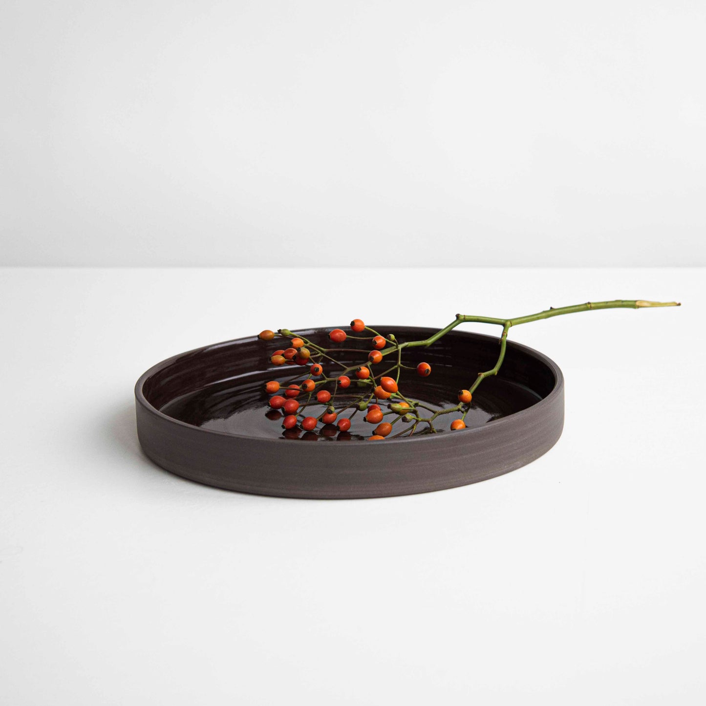 SHARING PLATE Ø 35cm DARK GREY