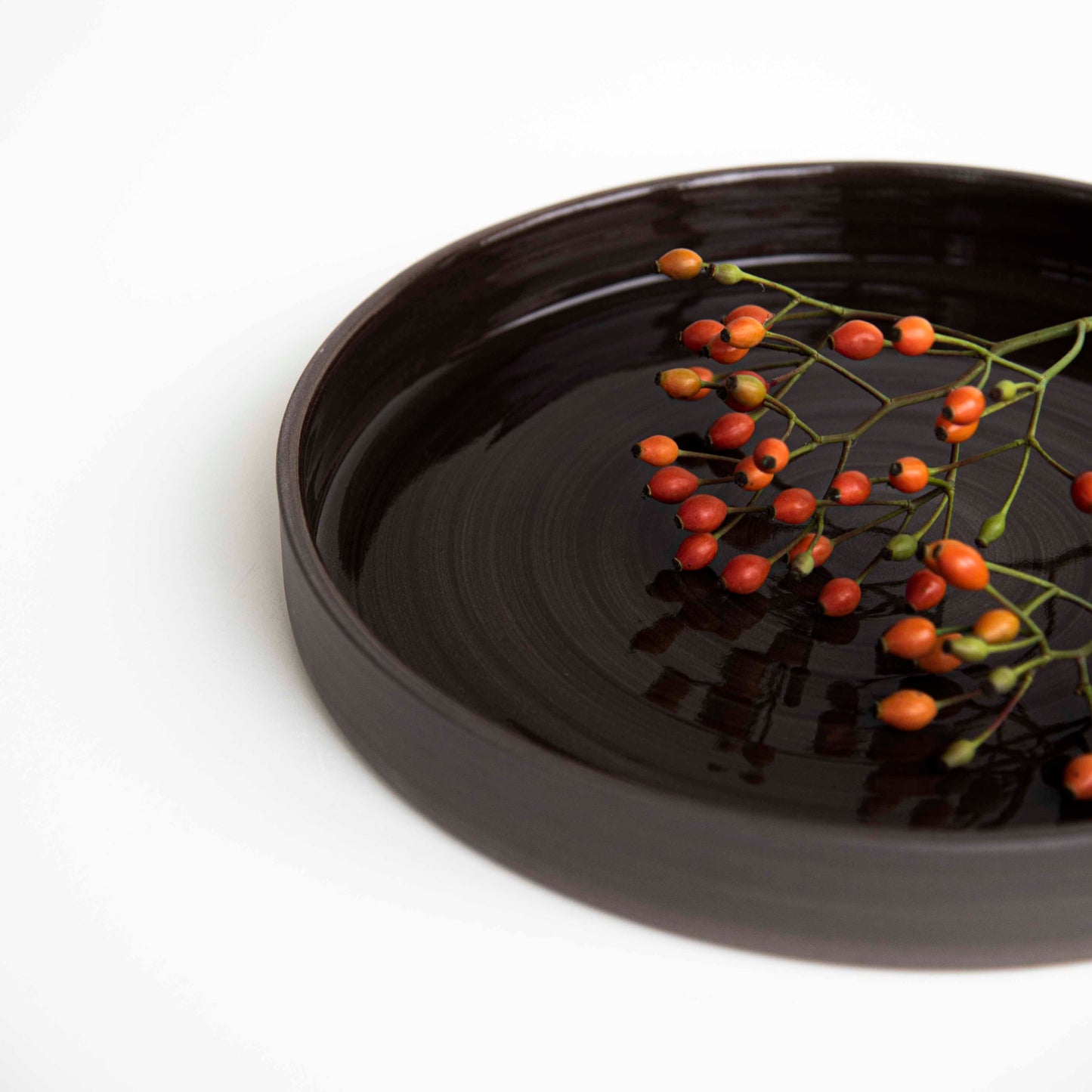 SHARING PLATE Ø 35cm DARK GREY