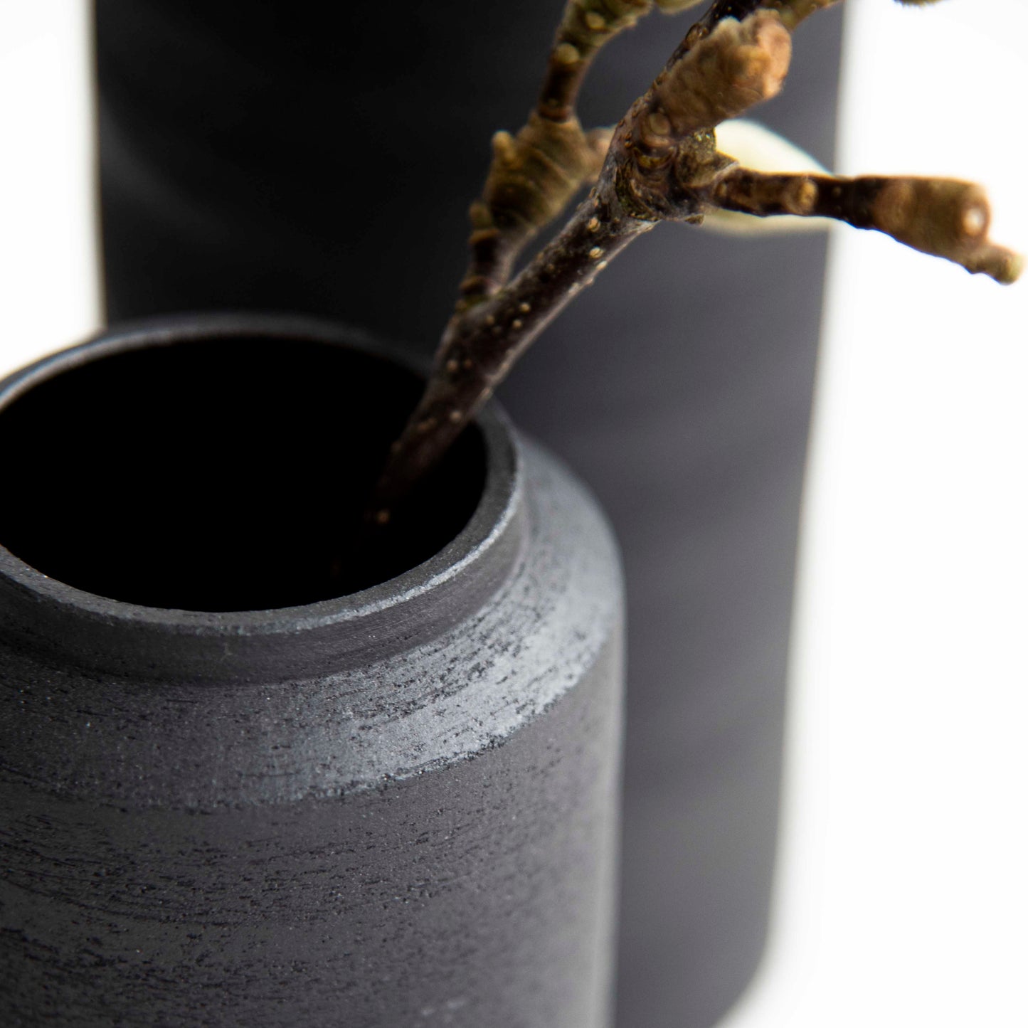 VASE BLACK S
