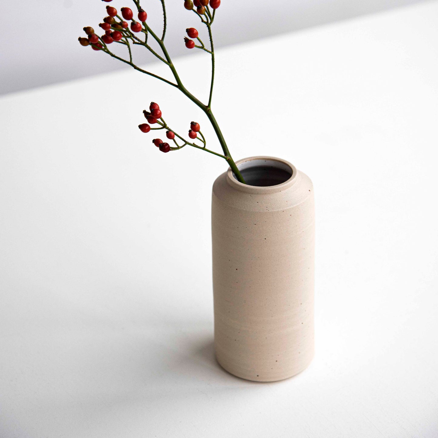 VASE WHITE M