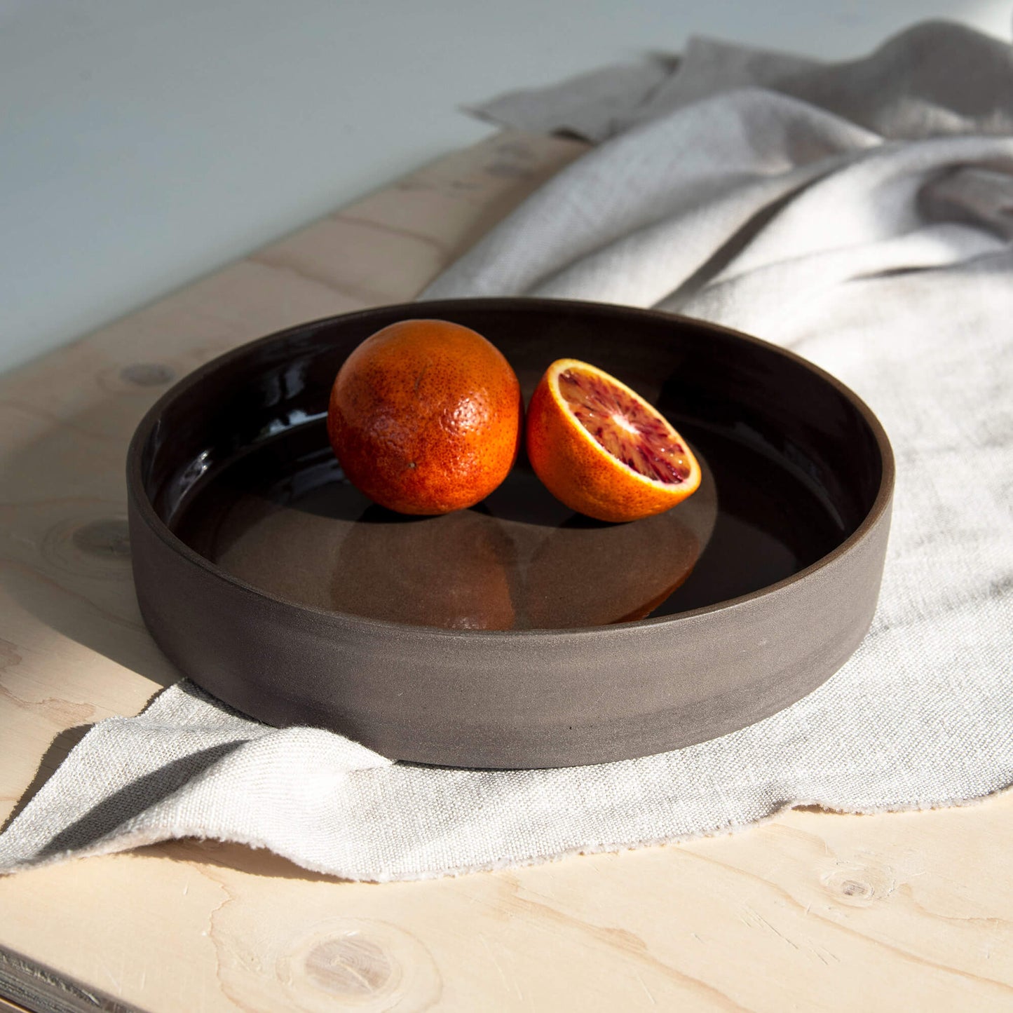 SHARING PLATE DARK GREY
