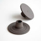 CANDLE HOLDER DARK GREY