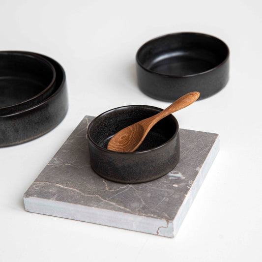 DARK TAPAS SET -  set of 4