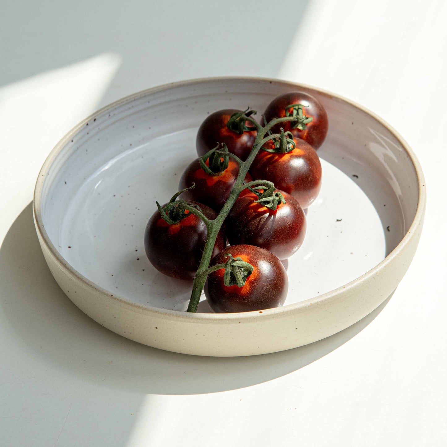 PLATE HIGH SPECKLED