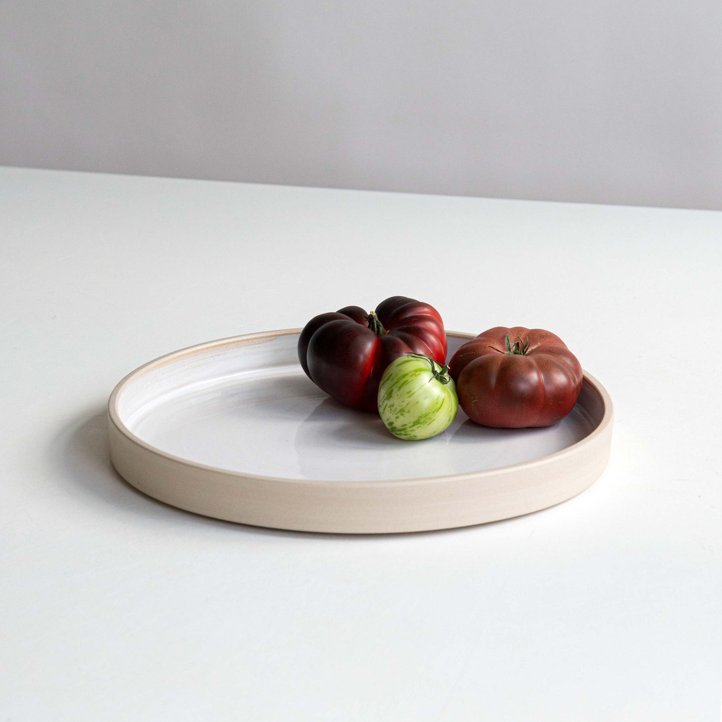 SHARING PLATE WHITE